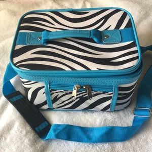 Vera Bradley Makeup Train with strap